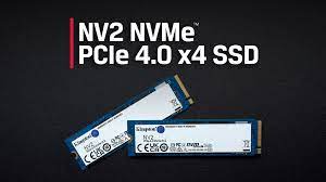 1TB M.2 Kingston NV2 PCIe 4.0 NVMe SSD SNV2S/1000G SNV2S/1000G